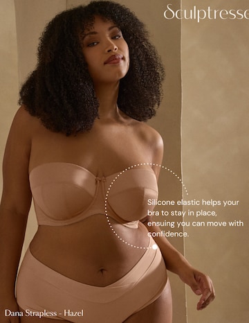 Sculptresse Dana Strapless Bra Hazel