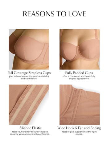 Sculptresse Dana Strapless Bra Hazel