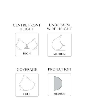 Sculptresse Amara Full Cup Black Bra