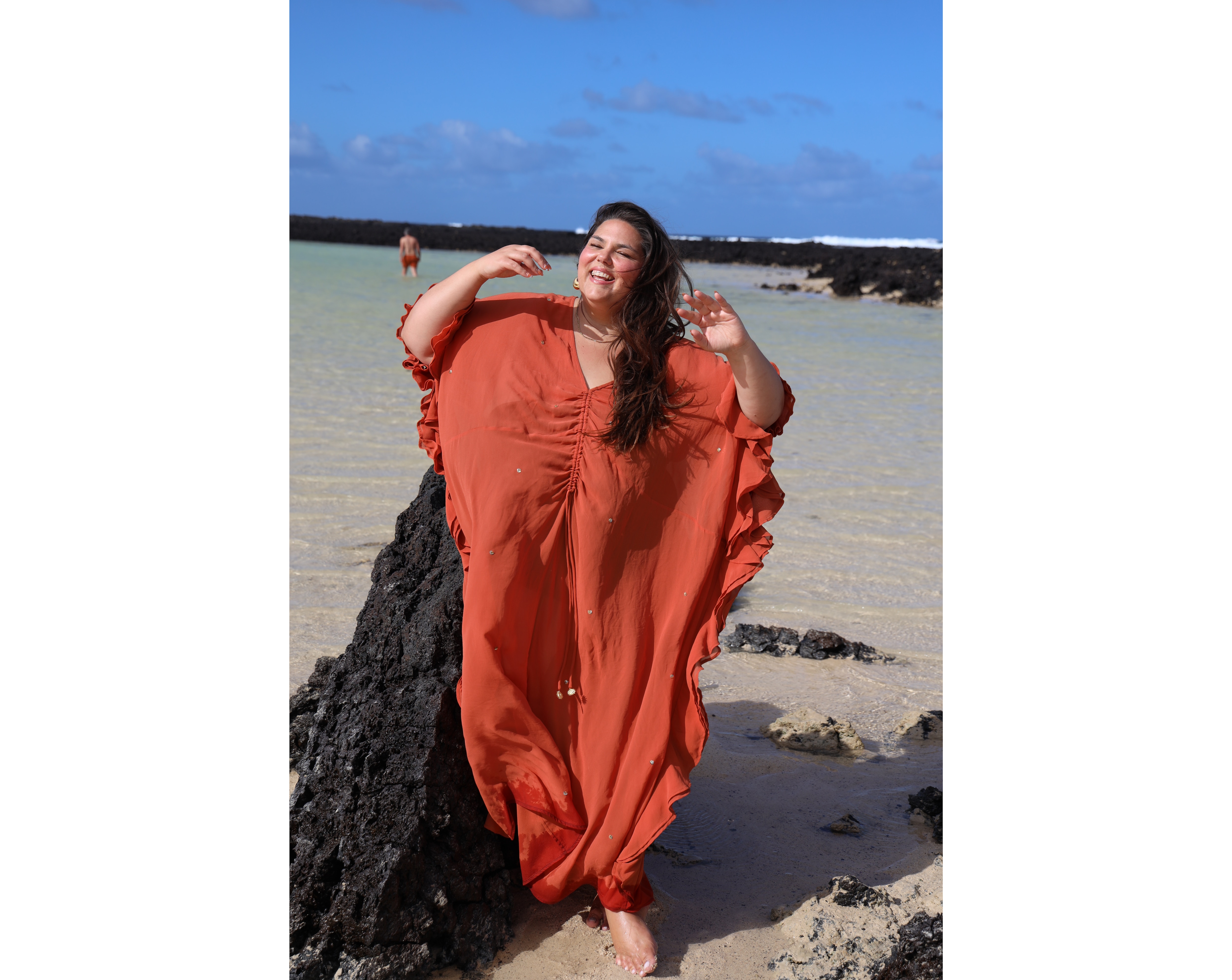 New In - Callie Thorpe x Monsoon Maxi Kaftan