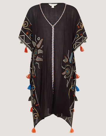 Monsoon Pelia Embroidered Mini Kaftan