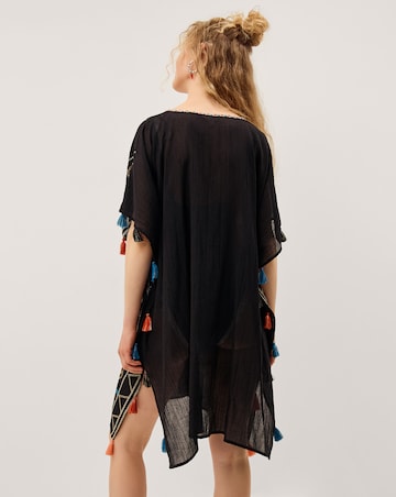 Monsoon Pelia Embroidered Mini Kaftan