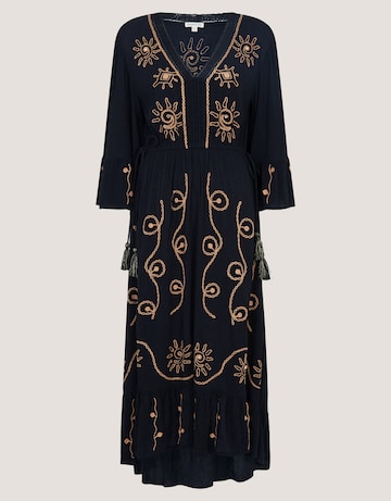Monsoon Sophy Embroidered Maxi Kaftan