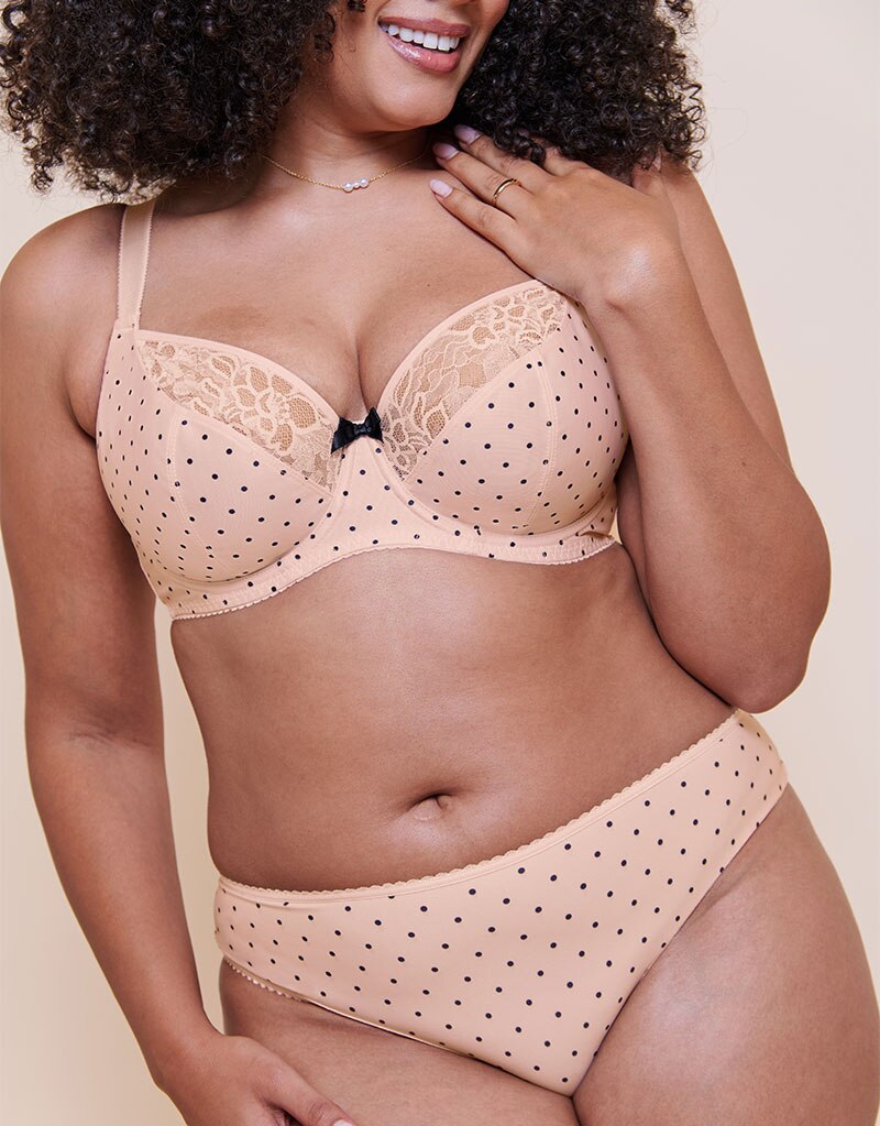 New In - Curvy Kate Spellbound Print Balcony Bra