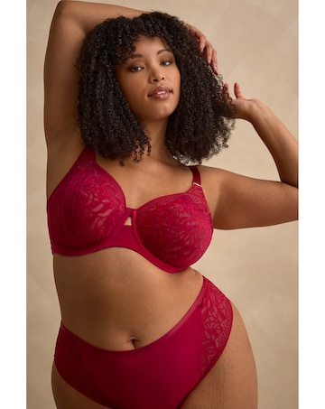 Sculptresse Sophia Full Cup Raspberry Wired Bra