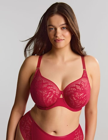 Sculptresse Sophia Full Cup Raspberry Wired Bra
