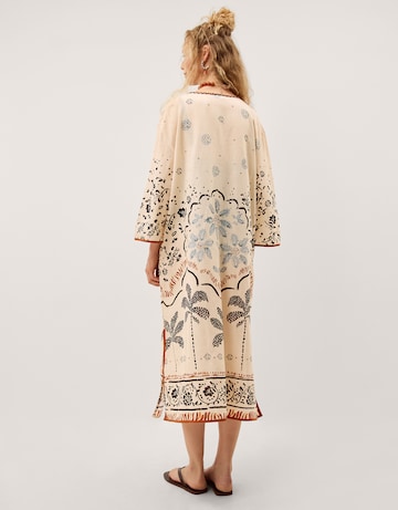 Monsoon Aleah Tropical Print Midi Kaftan