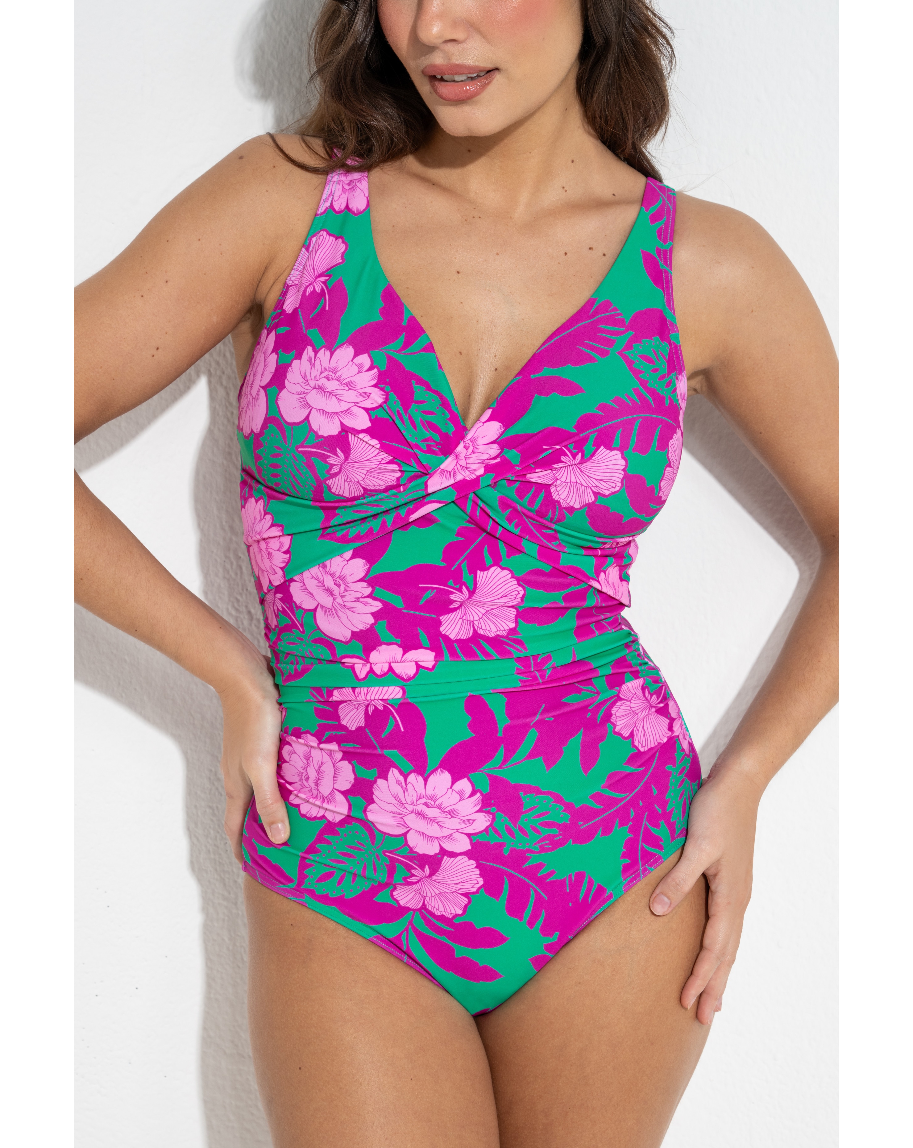 New In - Pour Moi Twist Tummy Control Swimsuit