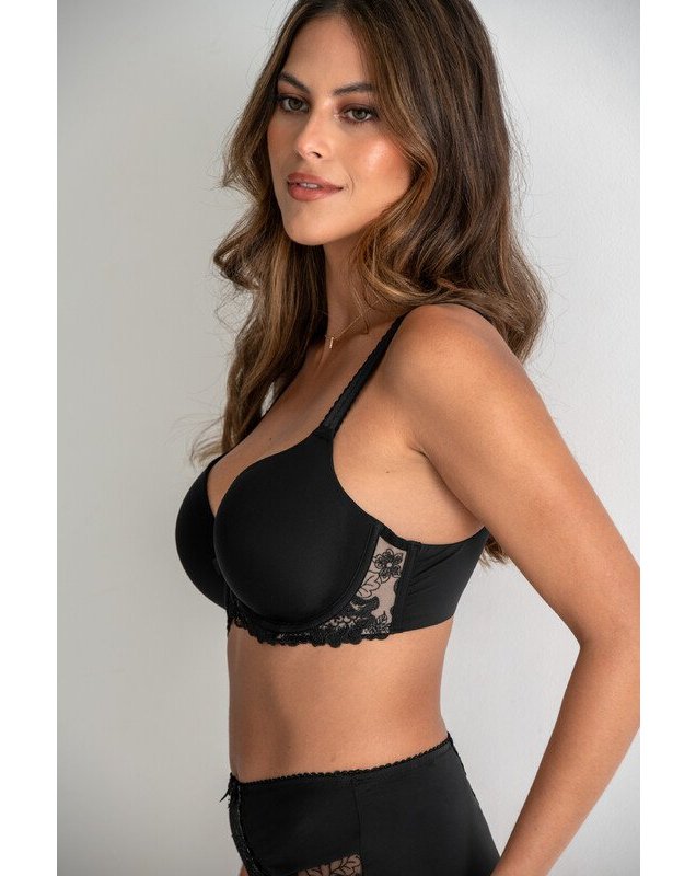 Pour Moi Sofia Embroidered Full Coverage Lightly Padded T-Shirt Bra