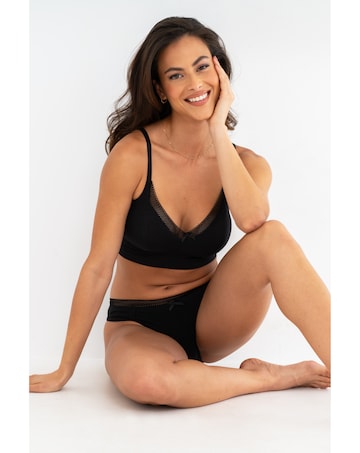 Pour Moi Love To Lounge Cotton Non-Wired Bra