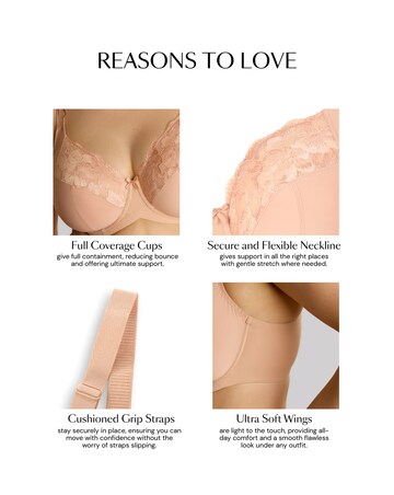 Sculptresse Amara Full Cup Honey Bra