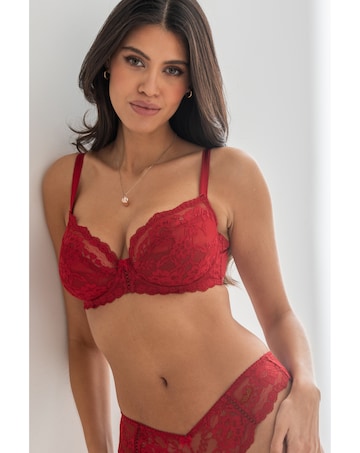 Pour Moi Fleur Non-Padded Underwired Balconette Bra