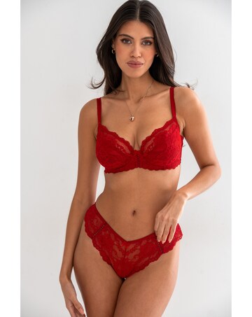 Pour Moi Fleur Non-Padded Underwired Balconette Bra