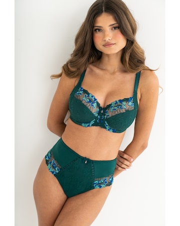 Pour Moi Sofia Lace Embroidered Side Support Bra