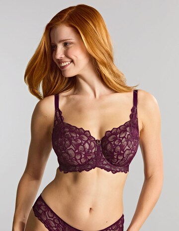 Panache Allure Plum Full Cup Wired Bra