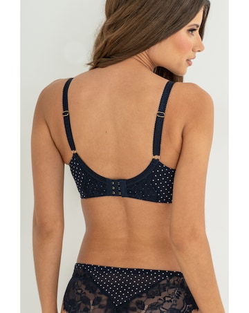 Pour Moi Bliss Printed Mesh Non-Padded Side Support Bra
