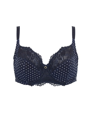 Pour Moi Bliss Printed Mesh Non-Padded Side Support Bra
