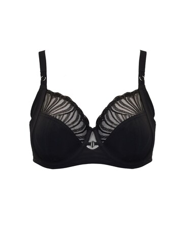 Pour Moi Olivia Embroidery Non-Padded Side Support Bra