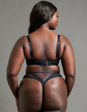 Scantilly Laced Up High Waist Thong