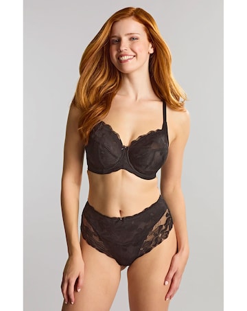 Panache Evangeline Black Full Cup Wired Bra