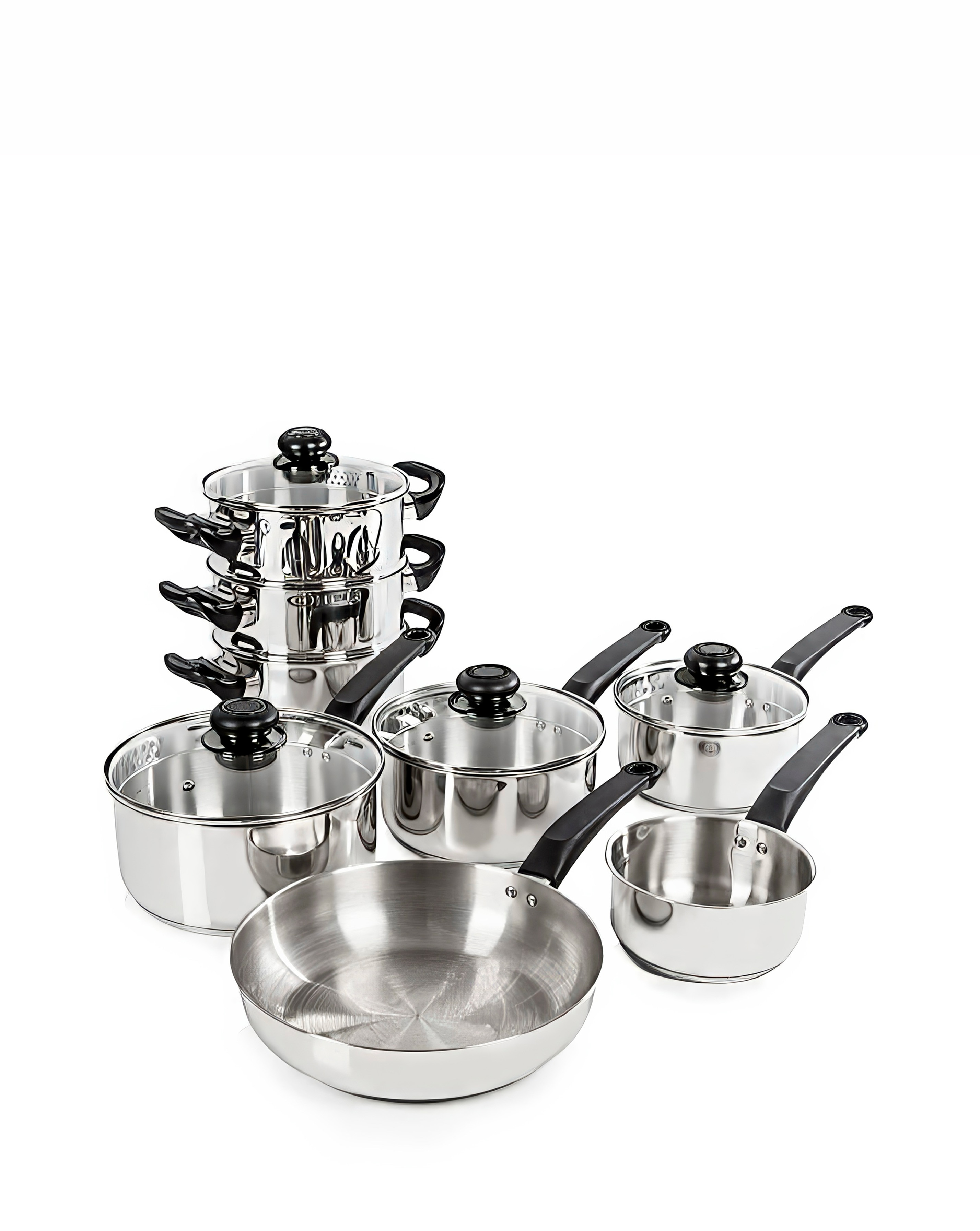 Swan Townhouse Stainless Steel Set