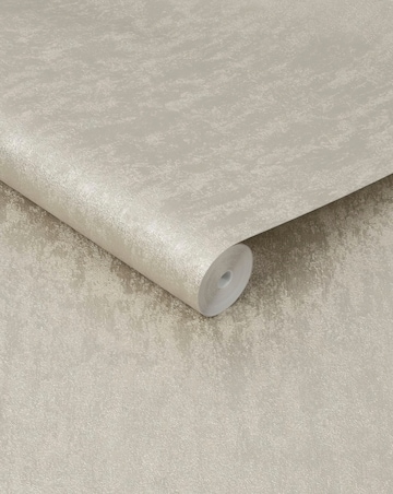 Gold Molten Crushed Velvet Textured Metallic Wallpaper