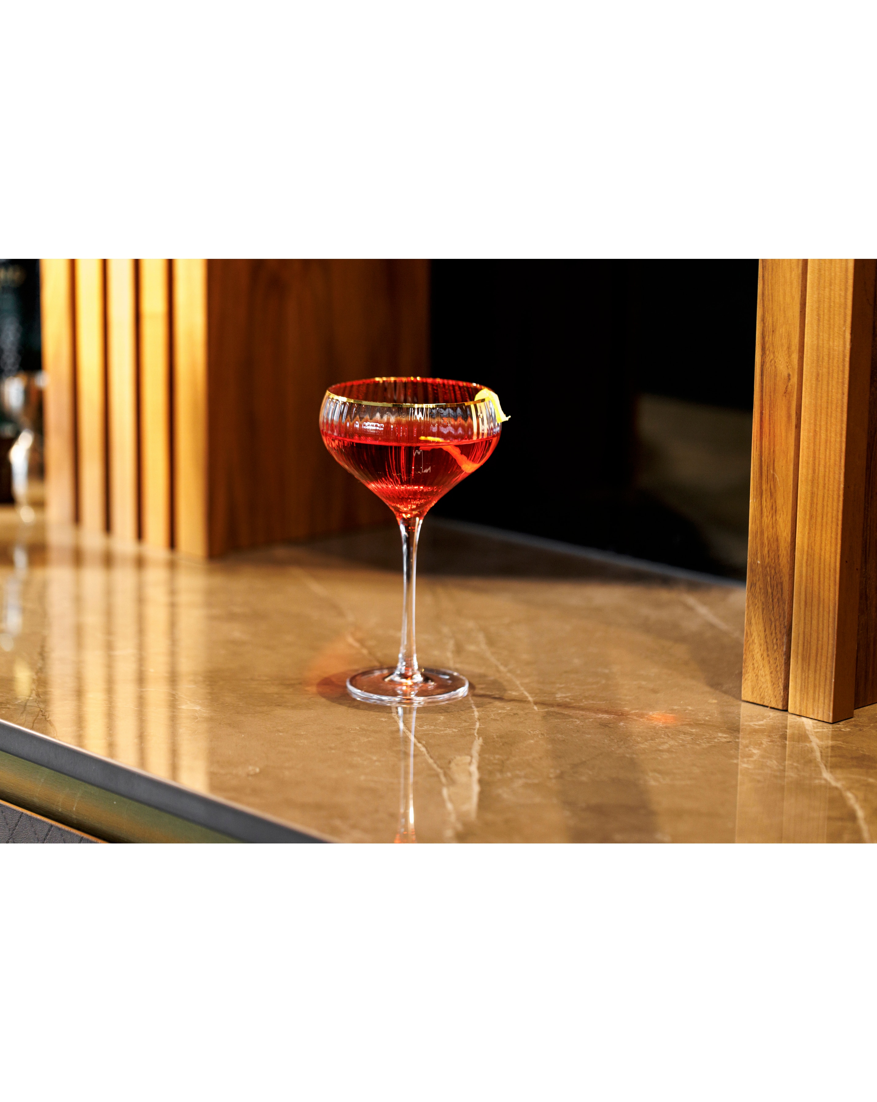 Mikasa 4pc Champagne Coupe Glasses