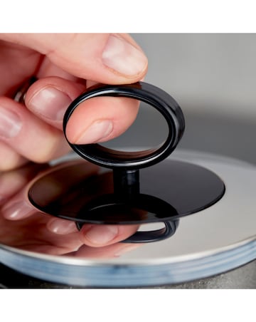 Tower Solitaire 4 Piece Bread Bin and Canister Set Black