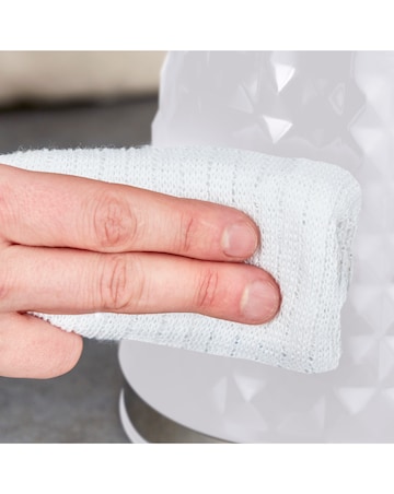Tower Solitaire 4 Piece Bread Bin and Canister Set White