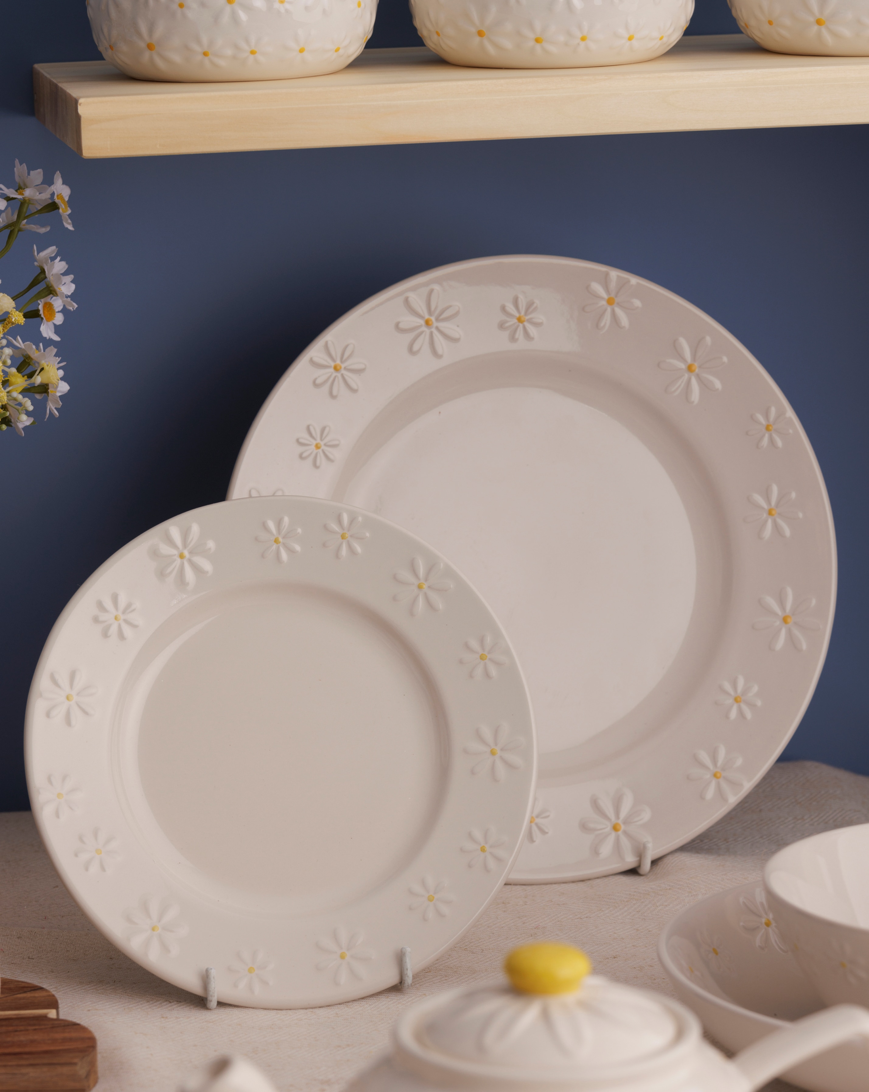 Price&Kensington Daisy 12 Pc Dinner Set