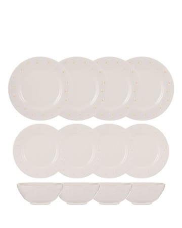 Price & Kensington Daisy 12 Piece Dinner Set