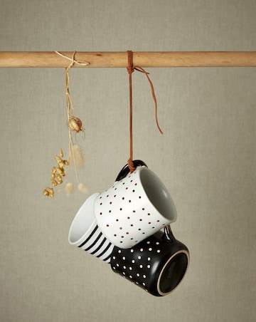 Waterside Monochrome Set of 6 Mugs