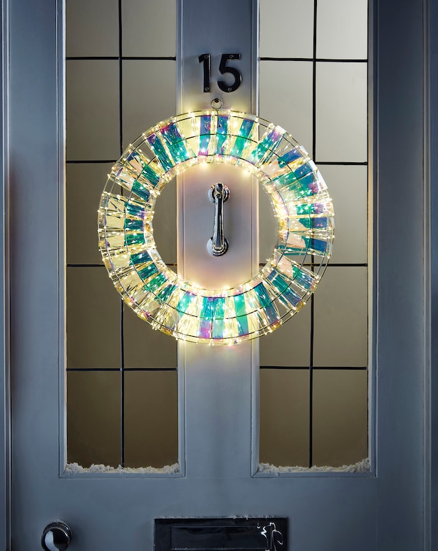 Light Up 45cm Wreath
