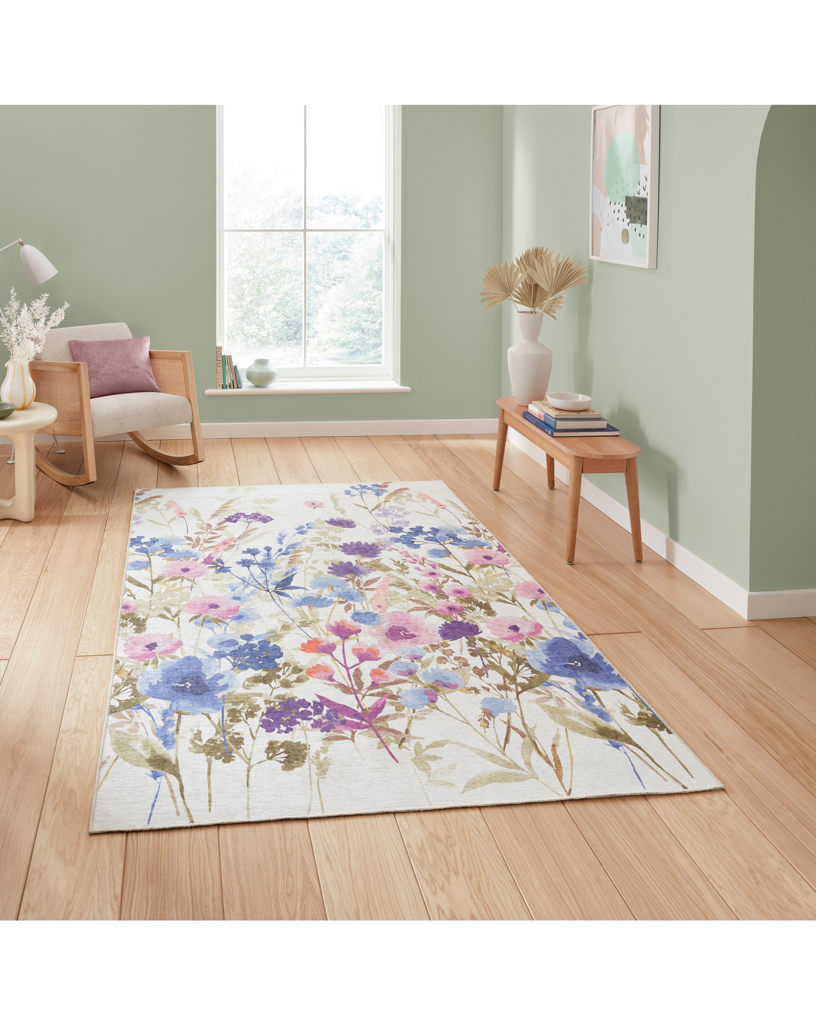 Catherine Lansfield Country Floral Rug
