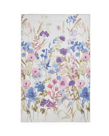 Catherine Lansfield Country Floral Washable Rug
