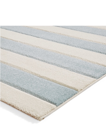 Catherine Lansfield Cove Stripe Modern Carved Rug