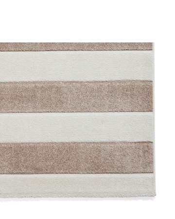 Catherine Lansfield Cove Stripe Modern Carved Rug