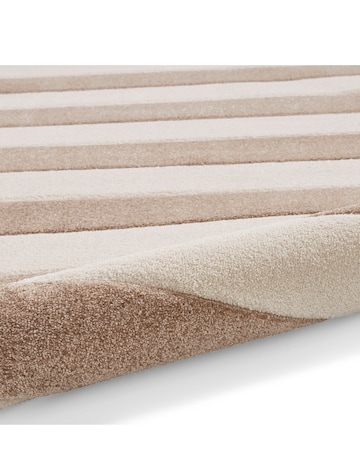 Catherine Lansfield Cove Stripe Modern Carved Rug