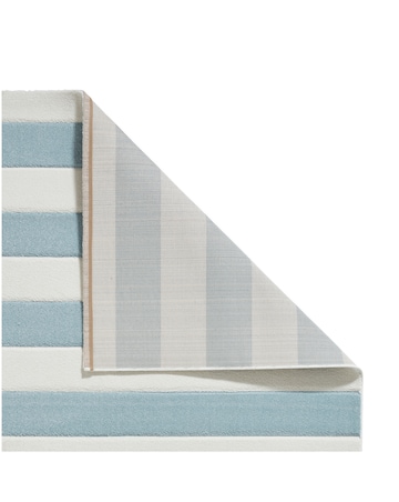 Catherine Lansfield Cove Stripe Modern Carved Rug