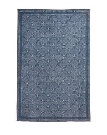 Catherine Lansfield Deco Peacock Washable Rug