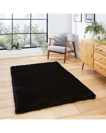 Think Rugs Super Teddy Plain Shaggy Rug