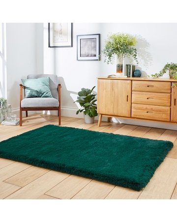 Think Rugs Super Teddy Plain Shaggy Rug