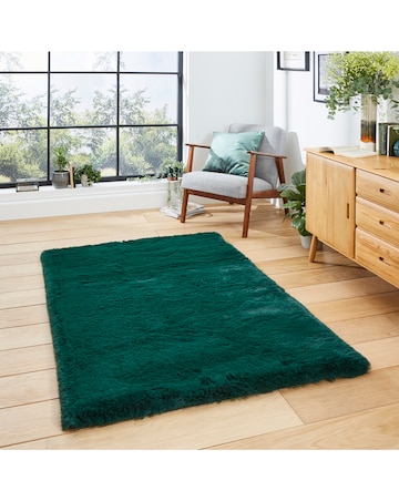 Think Rugs Super Teddy Plain Shaggy Rug