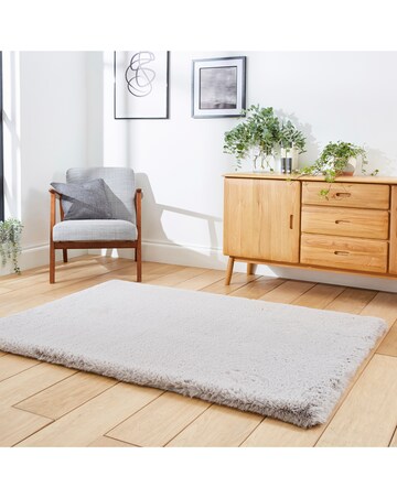 Think Rugs Super Teddy Plain Shaggy Rug