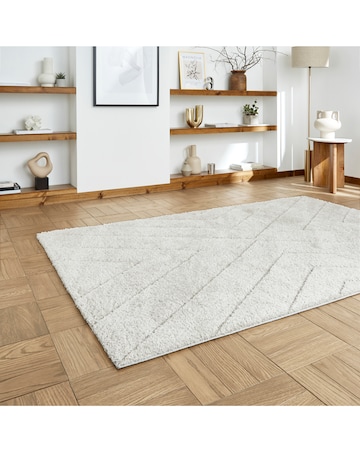 Think Rugs Ideal Shaggy Berber Rug