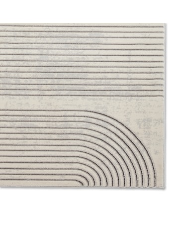 Think Rugs Apollo Modern Linear Rug - Swirl