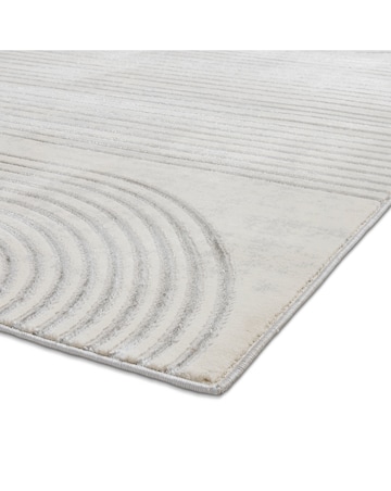 Think Rugs Apollo Modern Linear Rug - Swirl