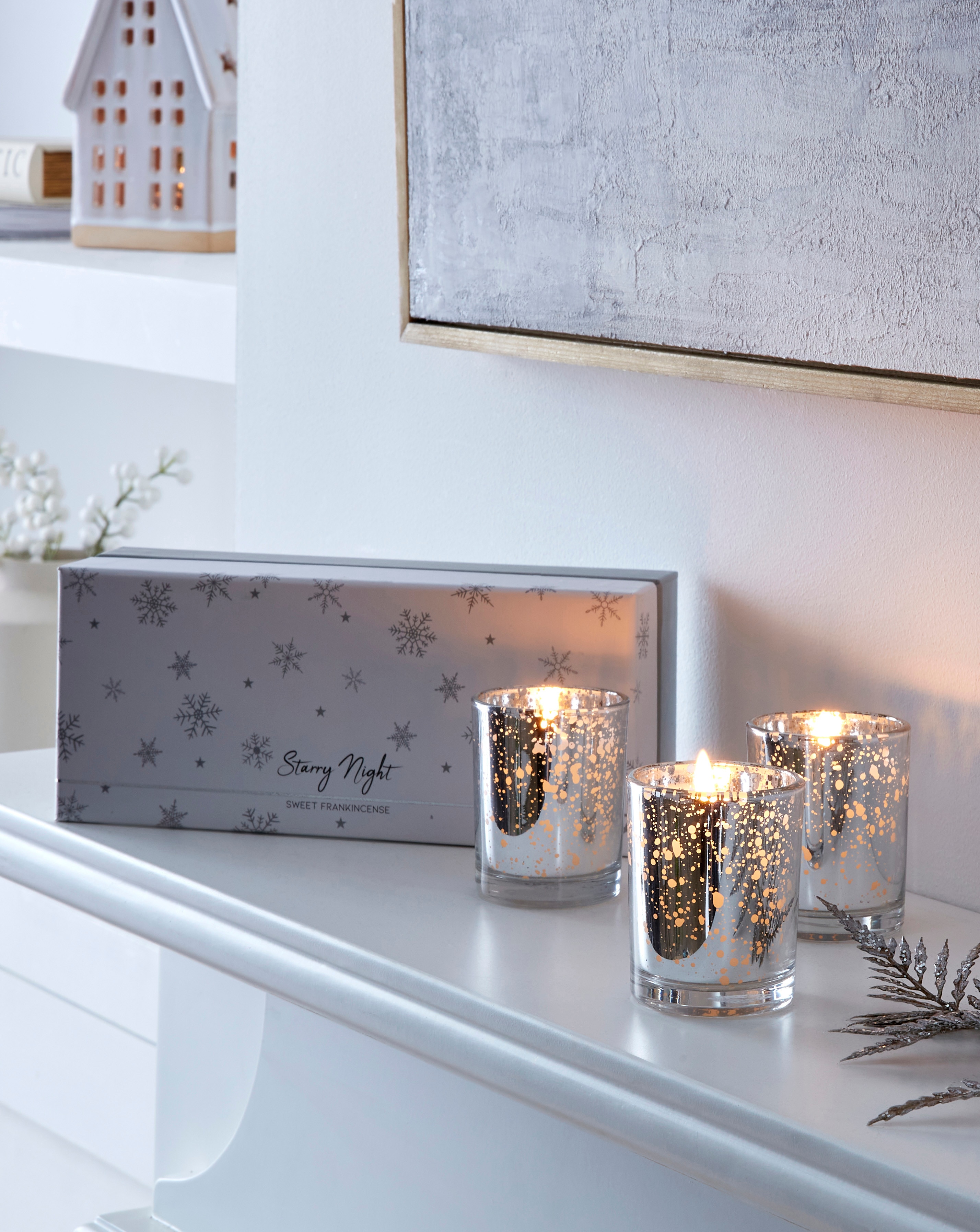 Starry Night 3 Votive Giftset
