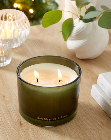 Eucalyptus & Lime Glass Candle