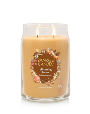 Yankee Candle Signature Large Glistening Leaves